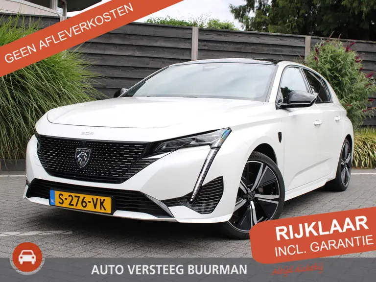Peugeot 308 GT Pack Business 1.6 HYbrid 180PK EAT8 Automaat ,Leder, Panoramadak, Navigatie, Rondomzichtcamera, Keyless, Stuurwielverwarming afbeelding 1