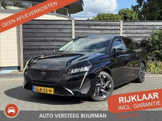Peugeot 308 SW Allure 1.2 Hybrid 136PK e-DCS6 Automaat Navigatie, Achteruitrijcamera, Keyless, Parkeersensoren, Adaptieve Cruise Control