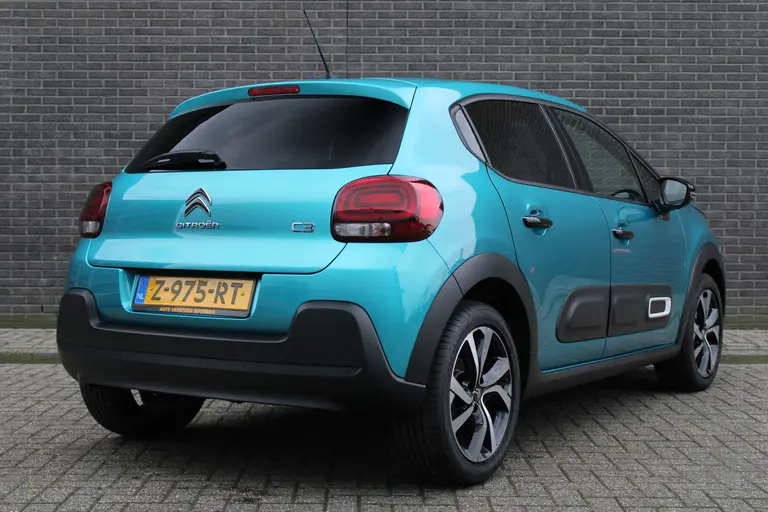 Citroën C3 1.2 PureTech Max 110 PK Cruise/Climate control, Navigatie, Camera, Apple Carplay/Android Auto, Radio/DAB, 17"LM Velgen afbeelding 4