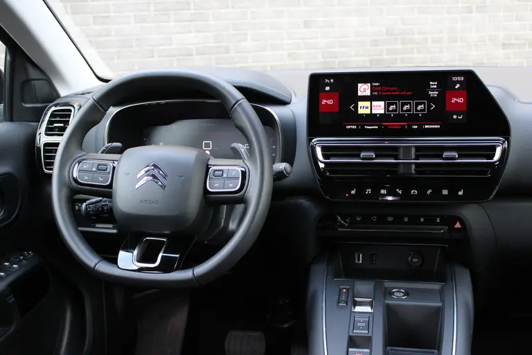 Citroën C5 Aircross 1.2 Hybrid 136PK Max Automaat, Luxe Lederen bekleding, 360 camera, navigatie, elekr. stoelen, CruiseControl, Applecarpl./Andr. Auto afbeelding 12