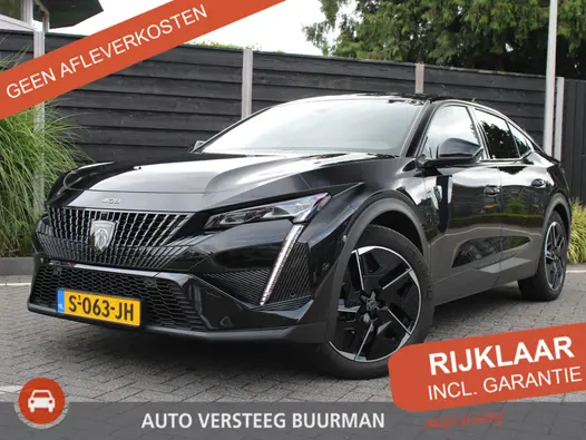 Peugeot 408 GT 1.2 PureTech 130PK EAT8 Automaat Navigatie, Rondomzichtcamera, Stoelverwarmig, Massage, Stuurverwarming, Panoramadak, Trekhaak, FOCAL Audio