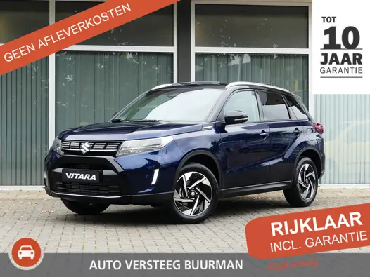 Suzuki Vitara 1.4 Boosterjet Style Smart Hybrid PANORAMADAK, 6 jaar fabrieksgarantie! Nieuw uit voorraad leverbaar!