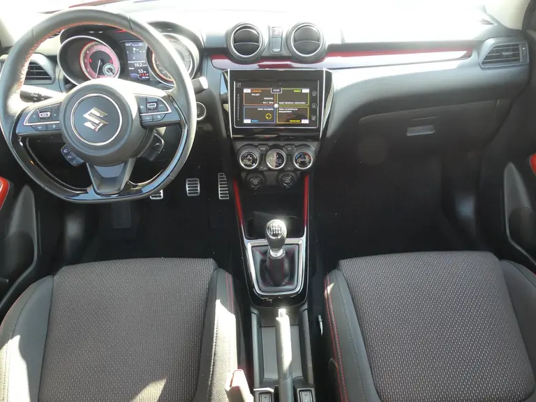 Suzuki Swift 1.4 Sport Smart Hybrid 130PK, Fabr. Garantie tot NL Auto, Navigatie, Cruise & Climate control, Apple Carpl/andr auto afbeelding 12