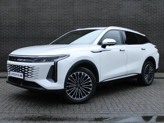 Omoda 9 SHS 1.5T-GDi SHS-P Premium PHEV 145km range elektrisch, mooie lederen bekleding, Elek.schuif/kanteldak, 360 Camera, 1.500 kg trekgewicht