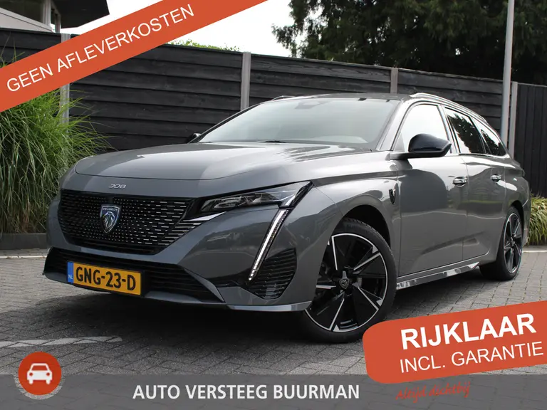 Peugeot e-308 SW GT 54 kWh 156PK Navigatie, Achteruitrijcamera, Stoel en Stuurverwarming, Parkeersensoren Voor & Achter afbeelding 1