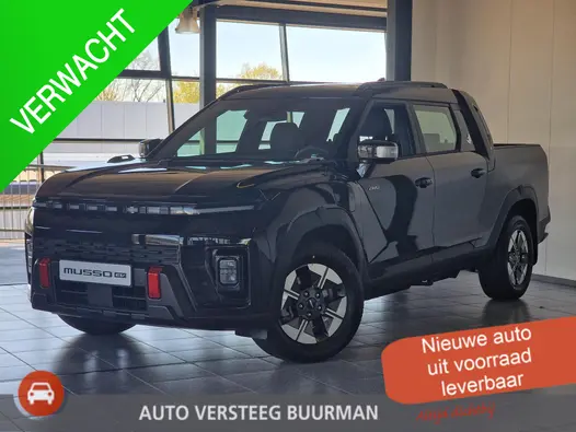 KGM Musso Ev Titanium 80.6 kWh 4WD Elektr. stoelen, Elektr. schuif/kanteldak, Achteruitrijcamera, CruiseControl, Keyless Entry/Start, 2300kg trekgewicht!