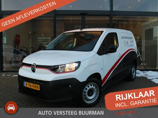 Citroën Berlingo 1.5 BlueHDi 100PK L1 Achteruitrijcamera, Keyless Entry & Start, Draadloze Telefoonlader, Apple Carplay, Android Auto