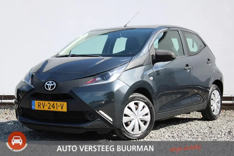 Toyota Aygo 1.0 VVT-i x-fun Elektr. ramen voor, Start/Stop Systeem, Airco, All-Season banden afbeelding 1