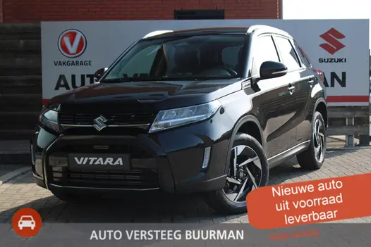 Suzuki Vitara 1.4 Boosterjet Style Hybrid Nieuw met 6 jaar garantie! Navigatie, Adaptieve Cruise Control, Parkeersensoren Voor en Achter, Stoelverwarming