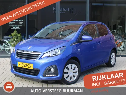 Peugeot 108 Active 1.0 e-VTi 72PK 5DRS Airco, Bluetooth, Elektrische Ramen, Led Dagrijverlichting, Centrale Deurvergrendeling