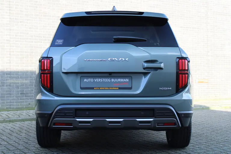KGM Torres EVX Titanium 73.4 kWh 207pk, Luxe Grijze Bekleding, Forest Green, 20"inch LM velgen 7 jaar garantie! afbeelding 7