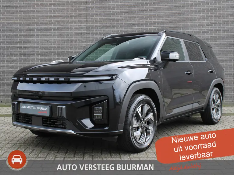 KGM Torres EVX Platinum 73.4 kWh 207pk, Space Black, Warmtepomp, 18"inch LM velgen 7 jaar garantie! afbeelding 1