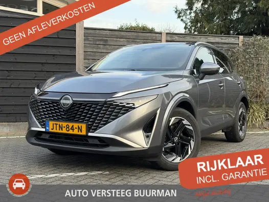 Nissan QASHQAI N-Connecta 1.3 MHEV 158PK Xtronic Automaat Navigatie, Rondomzichtcamera, Keyless, Panoramadak, Elektrische Kofferklep