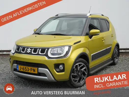 Suzuki Ignis 1.2 Smart Hybrid Style, Automaat, 1e Eig. Dealer onderhouden, Zeer Compleet met o.a. JUNO velgen en Treeplanken!