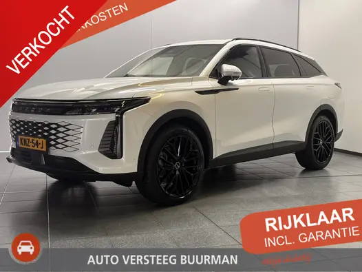 Omoda 9 SHS 1.5T-GDi SHS-P Premium 5p BLACK LINE, PHEV 34,46 kWh, 20"LM velgen, Elek.schuif/kanteldak, 360 Camera, 1.500 kg trekgewicht