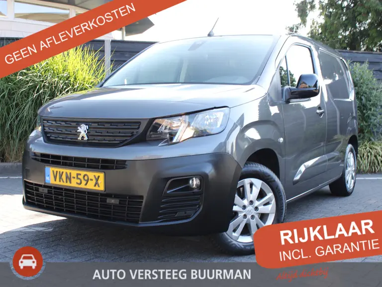 Peugeot Partner Asphalt 1.5 BlueHDI 130PK Achteruitrijcamera, Keyless, Parkeersensoren Voor & Achter, Apple Carplay, Android Auto afbeelding 1