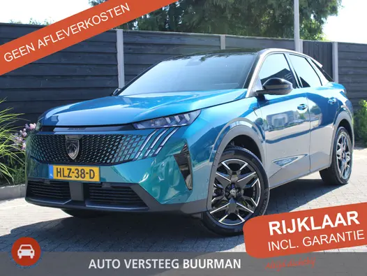 Peugeot 3008 GT 1.2 Hybrid 136PK e-DCS6 Automaat 360 Camera, Navigatie, Elektrische Achterklep, Parkeerhulp voor & achter