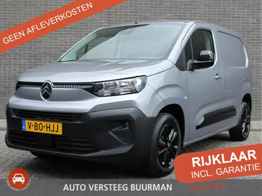 Citroën Berlingo 1.5 BlueHDi 130PK EAT8 Automaat L1 Achteruitrijcamera, Keyless Entry & Start, Parkeersensoren Achter, Aple Carplay, Android Auto