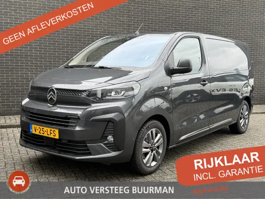 Citroën ë-Jumpy 75 kWh 136PK L2 Automaat Long range, Navigatie, Achteruitrijcamera, Keyless, Parkeersensoren, Apple Carplay, Android Auto