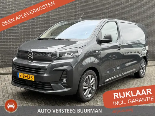 Citroën ë-Jumpy 75 kWh 136PK L2 Automaat Long range, Navigatie, Achteruitrijcamera, Keyless, Parkeersensoren, Apple Carplay, Android Auto