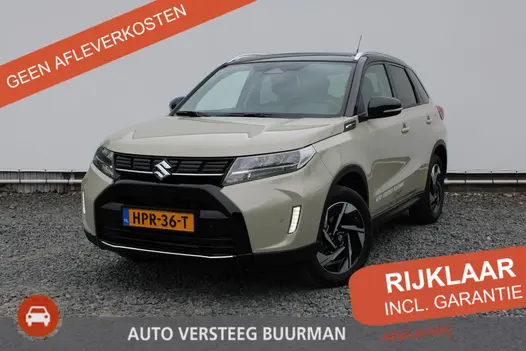 Suzuki Vitara 1.5 Hybrid Style Demo Voordeel, Parkeersensoren Draadloos Carplay en Panorama Dak.