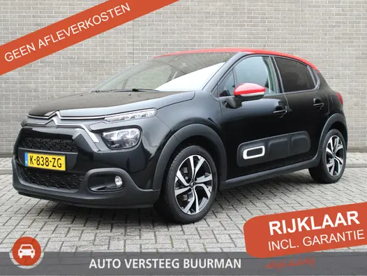 Citroën C3 1.2 PureTech Shine CruiseControl, Elektr. Ramen, Applecarpl./Andr. Auto, Navigatie, Achteruitrijcamera