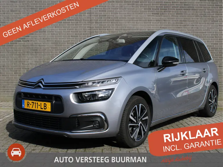 Citroën Grand C4 Spacetourer 1.2 PureTech Shine Automaat 7 zits Cruise/Climate control, Navigatie, Apple Carplay/Android auto,  Audio/DAB, Keyless entry/Start afbeelding 1