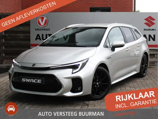 Suzuki Swace 1.8 Hybrid Style Automaat 140PK All-Season Banden, Adaptieve Cruise Control, Navigatie, Stuur Verwarmd, Voorruitverwarming, Draadloze Telefoonlader