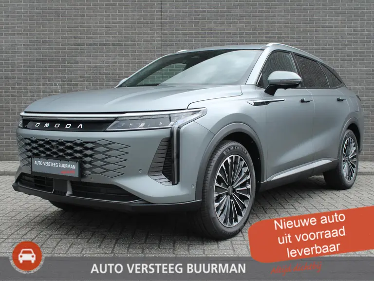 Omoda 9 SHS PHEV Premium 34,46 kWh Super Hybrid System, 20"LM velgen, Elek.schuif/kanteldak, Camera voor/achter, 1.500 kg trekgewicht afbeelding 1