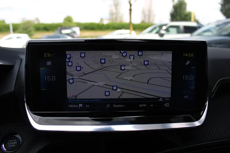Peugeot e-208 EV GT 350 50 kWh Inclusief batterijtest Panoramadak, Navigatie, Cruise/Climate control, Apple carplay/Android auto, afbeelding 17
