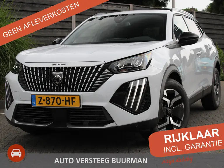 Peugeot 2008 Allure 1.2 PureTech 100PK Navigatie, Camera Achter, parkeerhulp voor en achter, Apple Carplay/Android auto draadloos afbeelding 1