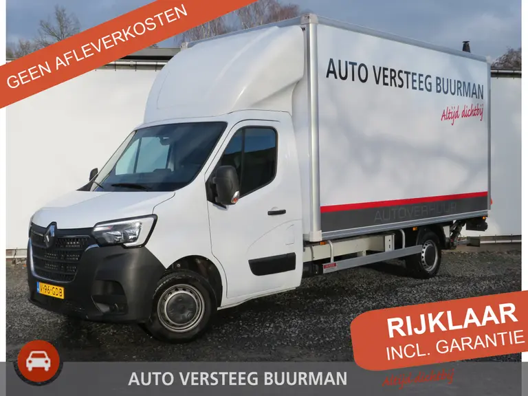 Renault Master T35 2.3 dCi 145 L3 Energy EURO VI, Bakwagen met Laadklep Hollandia, Navigatie en Cruise Control afbeelding 1