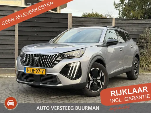 Peugeot 2008 Allure 1.2 Hybrid 145PK e-DCS6 Automaat Navigatie, Rondomzichtcamera, Keyless, Adaptieve Cruise Control, Climate Control, Apple Carplay, Android Auto