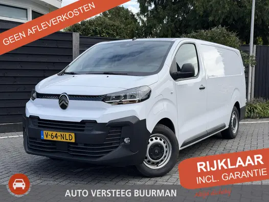 Citroën ë-Jumpy L3 75 kWh 136PK Automaat Navigatie, Achteruitrijcamera, Parkeersensoren, Apple Carplay, Android Auto, Cruise Control