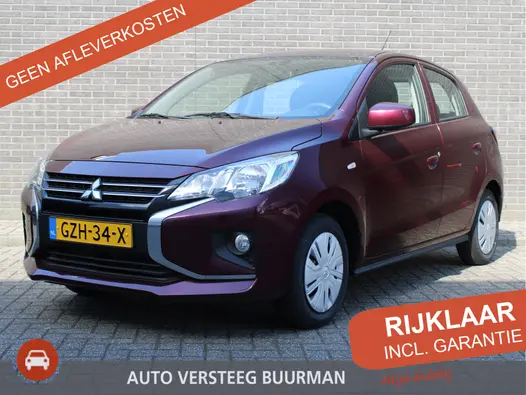 Mitsubishi Space Star 1.2 Active Airco, Apple carplay/Android auto, Audio/DAB, Elek.verst.buitenspiegels en ramen voor,