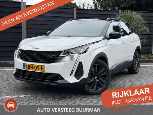 Peugeot 3008 GT 1.2 PureTech 130PK EAT8 Automaat Black Pack, Navigatie, Achteruitrijcamera, Keyless, Stoelverwarming, Elektrische Kofferklep