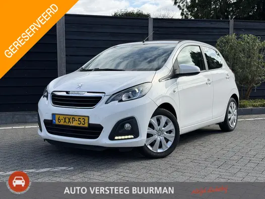 Peugeot 108 Active Top 1.0 VTi 69PK Schuifdak, Bluetooth, Radio, Airco, Elektrische Ramen Voor