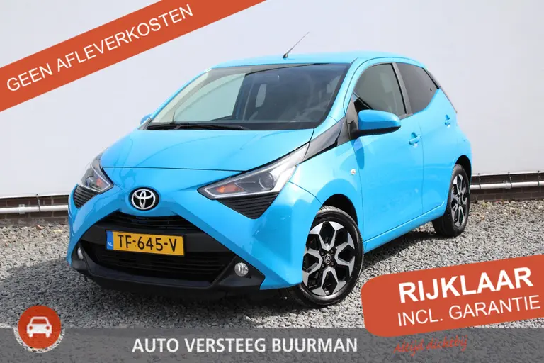 Toyota Aygo 1.0 VVT-i x-first, Camera, LM-Velgen en Dealer ondehouden! afbeelding 1