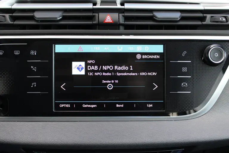 Citroën Grand C4 Spacetourer 1.2 PureTech Shine Automaat 7 zits Cruise/Climate control, Navigatie, Apple Carplay/Android auto,  Audio/DAB, Keyless entry/Start afbeelding 17