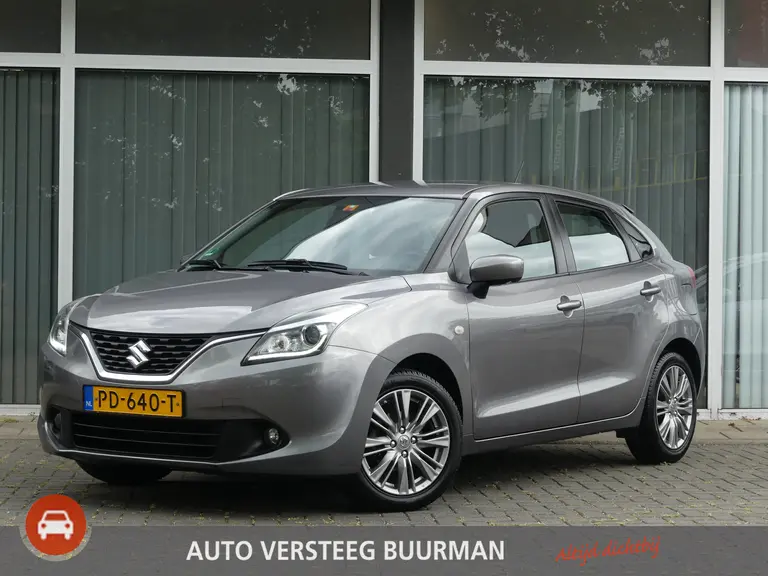 Suzuki Baleno 1.2 Exclusive All seasen banden, Dealer o.h., Airco, Stoelverwarming, afbeelding 1