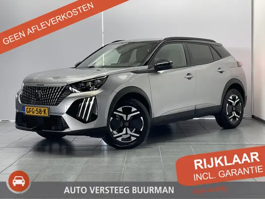 Peugeot 2008 1.2 Hybrid 136PK GT e-DCS6 Automaat Navigatie, Achteruitrijcamera, Keyless, Parkeersensoren, Adaptieve Cruise Control, Apple Carplay, Android Auto