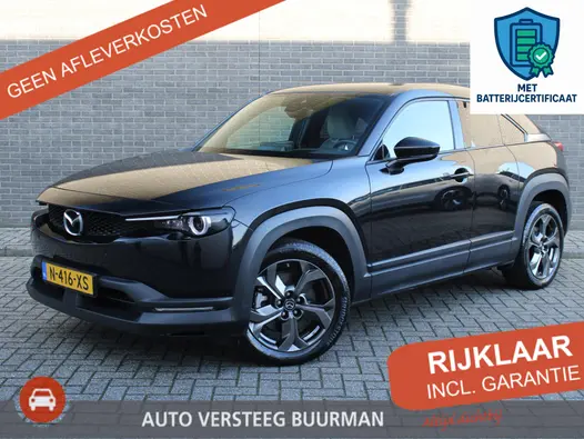 Mazda MX-30 e-SkyActiv 145 First Edition 36 kWh Inclusief batterijcertificaat, Automaat, Luxe lederen bekleding, Climate/Cruise Control, Keyless Start/Entry, Dodehoek detectie