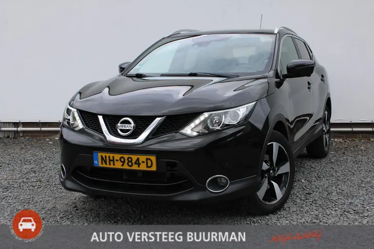 Nissan QASHQAI 1.2 N-Vision, Automaat, Parkeersensoren voor en Panorama Dak! afbeelding 1