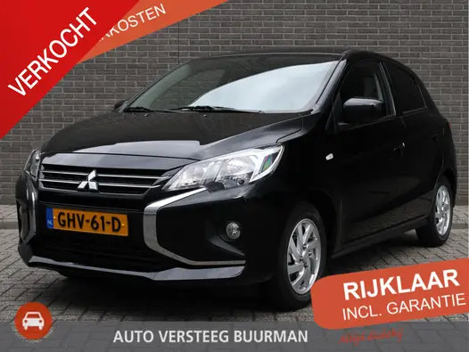 Mitsubishi Space Star 1.2 Dynamic CVT Automaat 72PK, Camera, Climate Achteruitrijcamera, Apple Carplay/Android Auto, Cruise Control