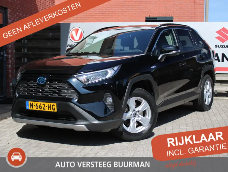 Toyota RAV4 2.5 Hybrid AWD Style 1.650 KG Trekgewicht, stuur- Camera, Parkeersensoren voor en achter afbeelding 1