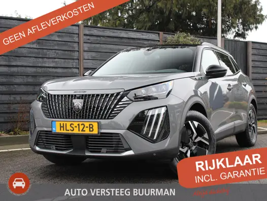 Peugeot e-2008 GT Avantage 54 kWh 156PK Automaat Incl. Batterijtest, Navigatie, Rondomzichtcamera, Keyless, Parkeersensoren, Camera 360, Dodehoek detectie