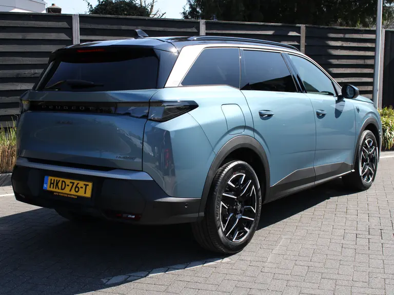 Peugeot 5008 1.2 Hybrid 136PK GT e-DCS6 Automaat 7P Alcantara Leder, Navigatie, Camera 360, Panoramisch-Open Dak, Elektrische Achterklep afbeelding 9
