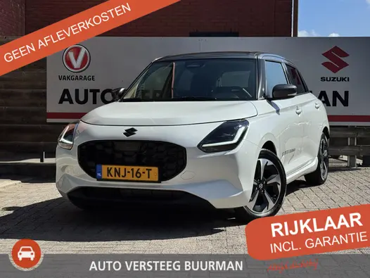 Suzuki Swift 1.2 Style Smart Hybrid Zwarte logo's, Two-Tone Lak, Apple Carplay/Android Auto, Climate/Cruise Control, Camera