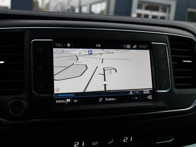 Peugeot Expert Standard Asphalt 2.0 BlueHDI 145PK EAT8 Automaat Navigatie, Trekhaak, Achteruitrijcamera, Parkeersensor Achter, Climate Control, Cruise Control, Lederen Bekleding afbeelding 24