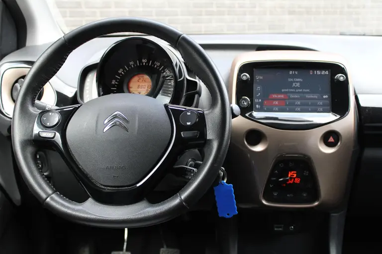 Citroën C1 1.0 VTi Origins Airco,  Applecarpl./Andr. Auto, achteruitrijcamera, 15" inch LM velgen afbeelding 18